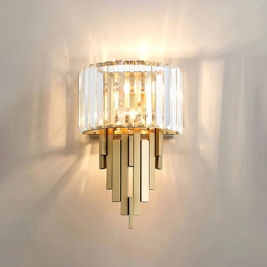 Lámpara de pared moderna Kubica Crystal