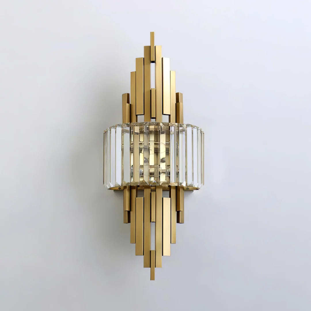 Lámpara de pared moderna Kubica Crystal