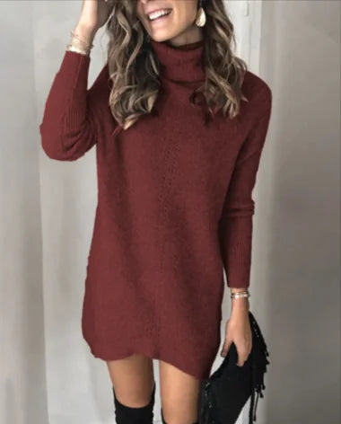 Vestido de punto calado