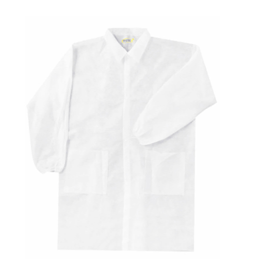 Bata de laboratorio - Blanca 50 unidades/caja