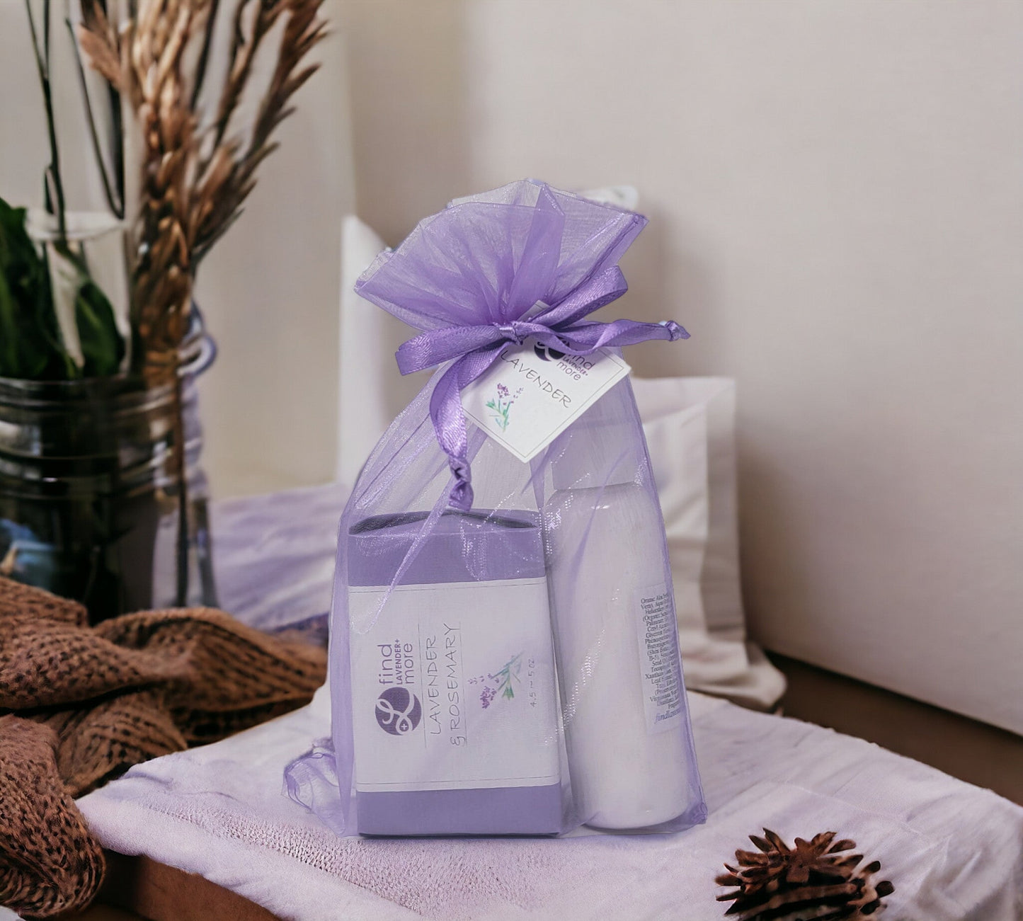 Bolsa de regalo de organza