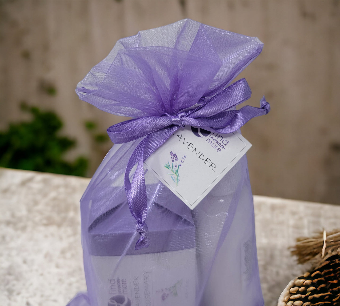 Bolsa de regalo de organza
