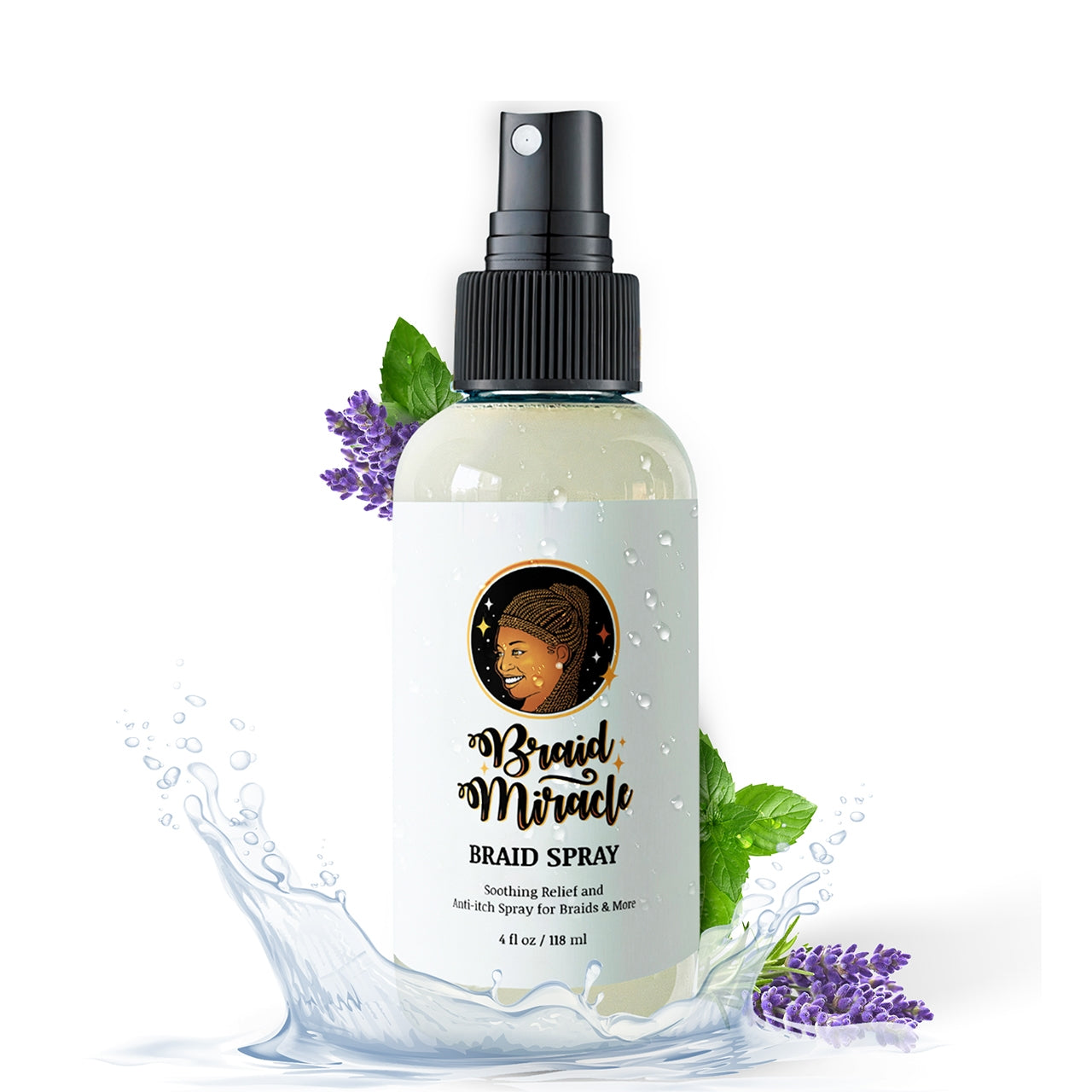 Trenzado de Cabello Milagroso Rociador para Trenzas