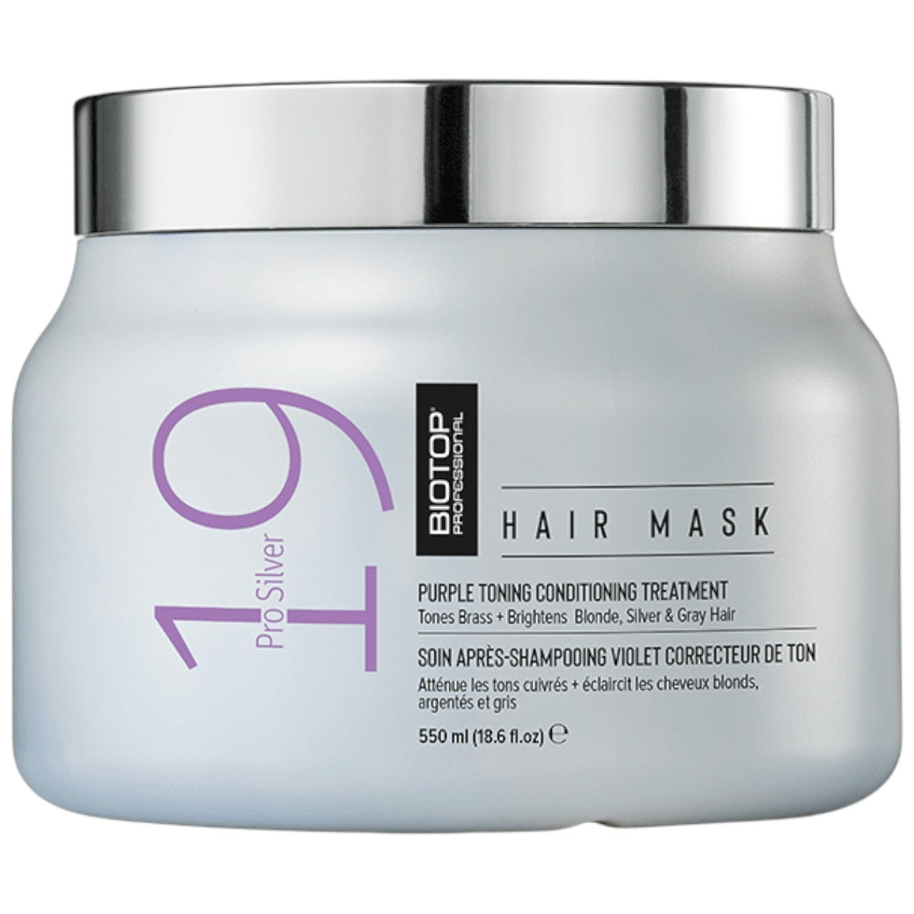 Mascarilla capilar Pro-Plata 19