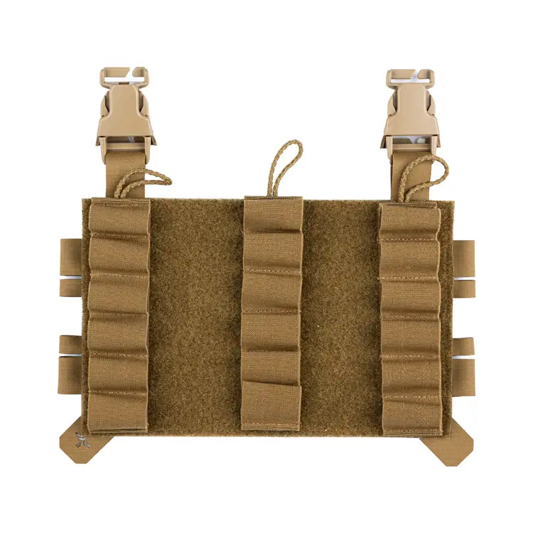 Placa de velcro cortada con láser con cartucheras extraíbles para escopeta