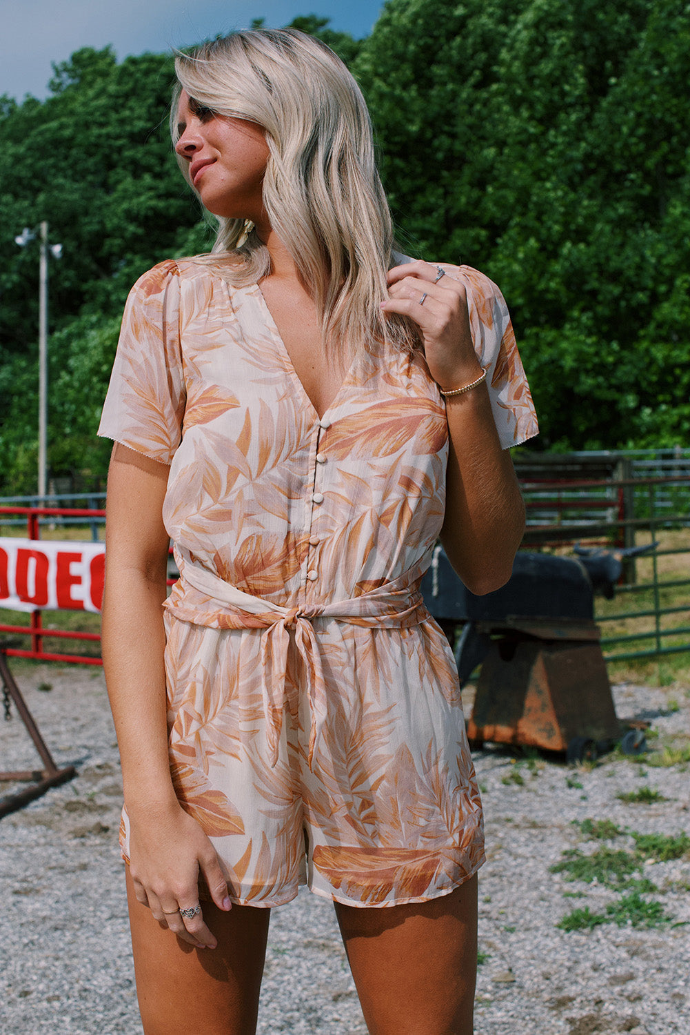 Katrina's Tropical Romper