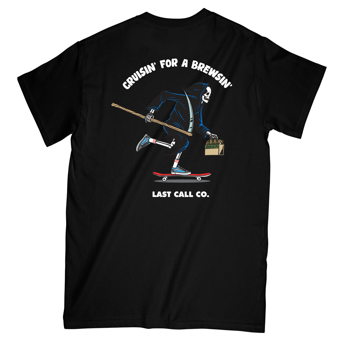 Camiseta de manga corta Brewsin' de Last Call Co.