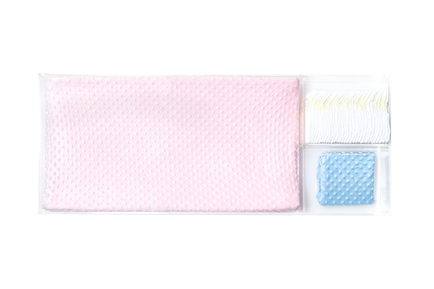 LELLOBABY™ - Bandeja Acrílica para Cambiador Edición Premier de 6 mm de Grosor PLUS+