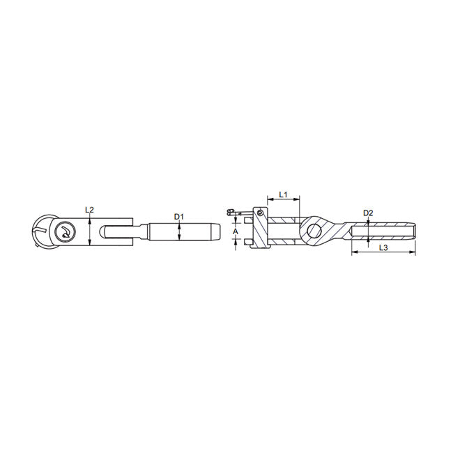Lifeline Short Toggle Terminal