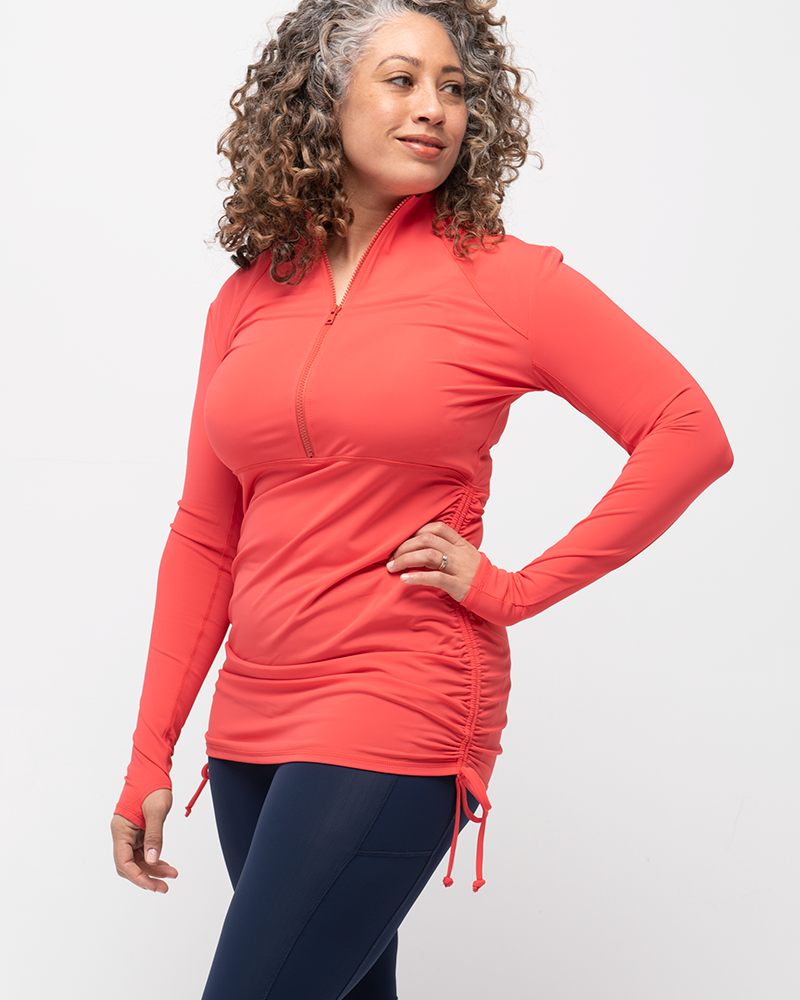 Splash Around Swim Dress - Coral