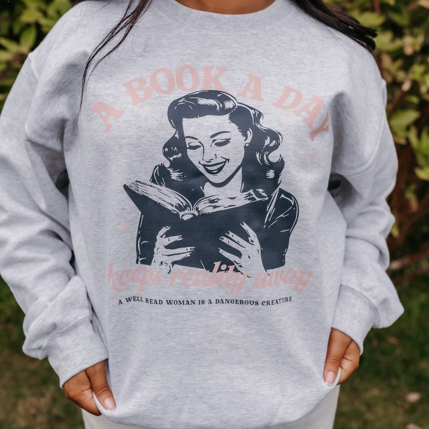 A Book A Day Keeps Reality Away - Basic Fleece