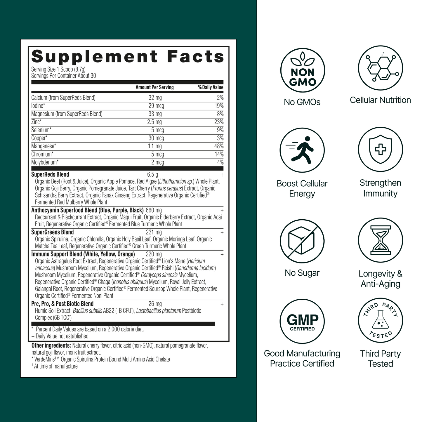 Liv120 Superfood Powder