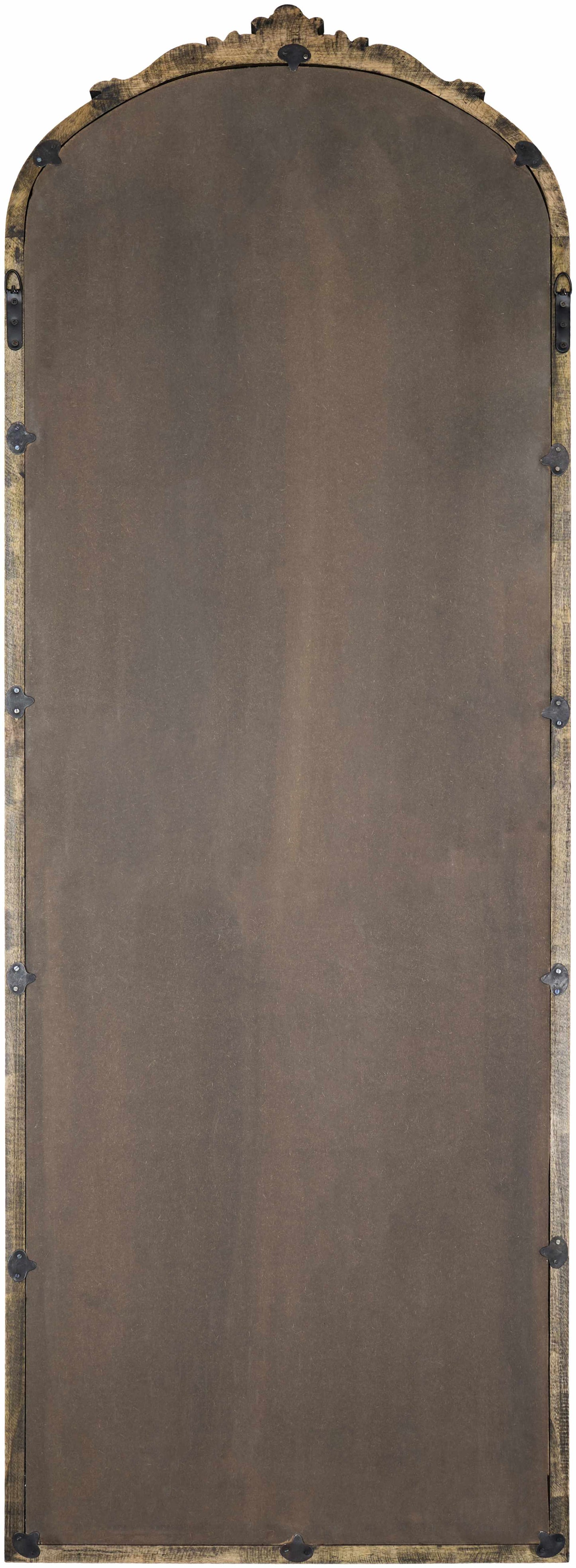 Leutesdorf Dark Red Full Length Mirror