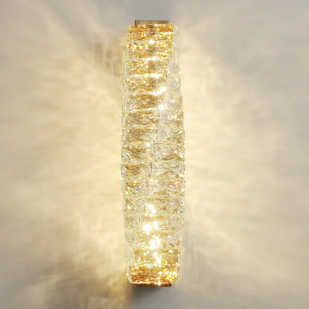 Aplique de pared laminado de cristal