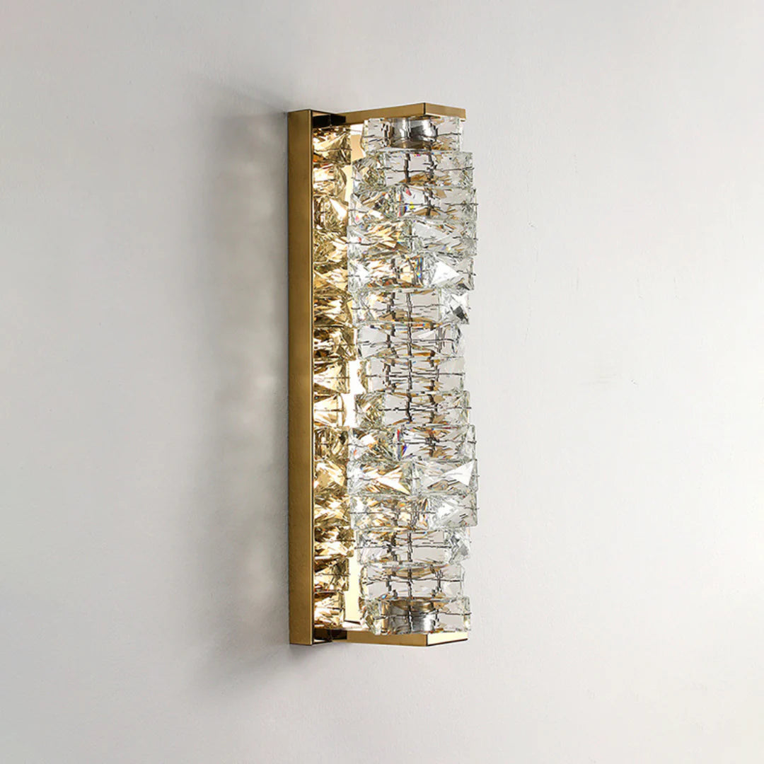 Aplique de pared laminado de cristal
