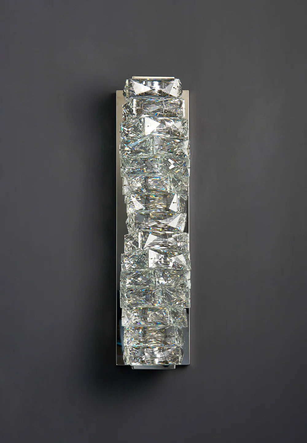 Aplique de pared laminado de cristal