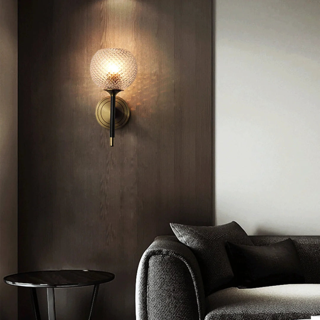 Aplique de pared Lattice Glass