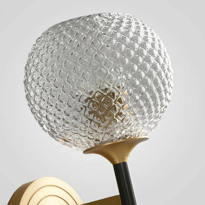 Aplique de pared Lattice Glass