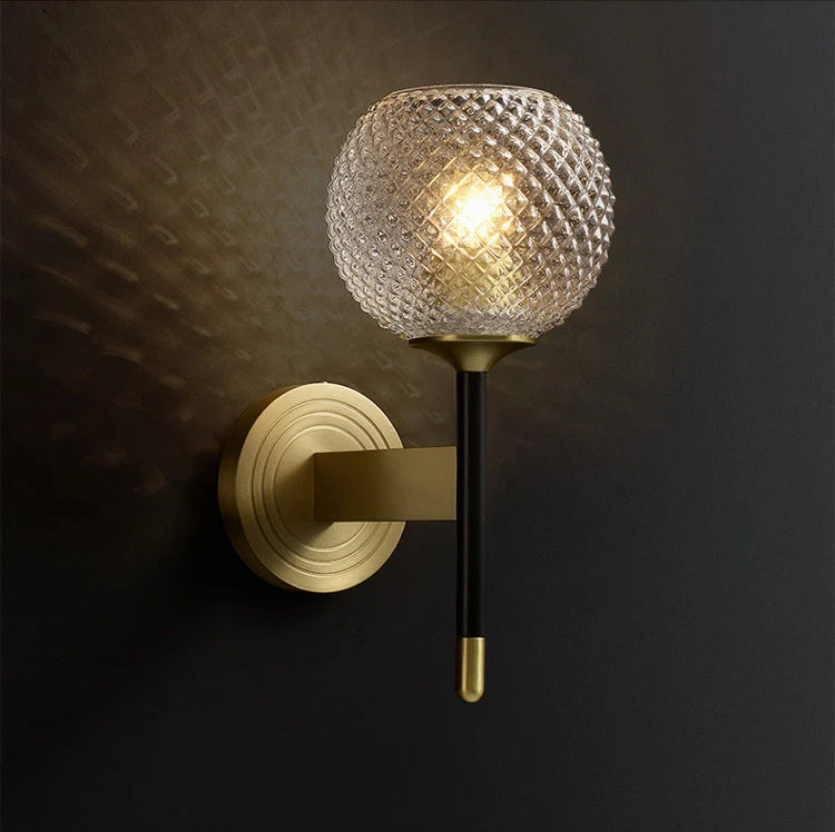 Aplique de pared Lattice Glass