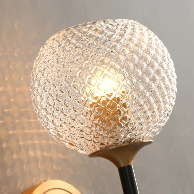Aplique de pared Lattice Glass