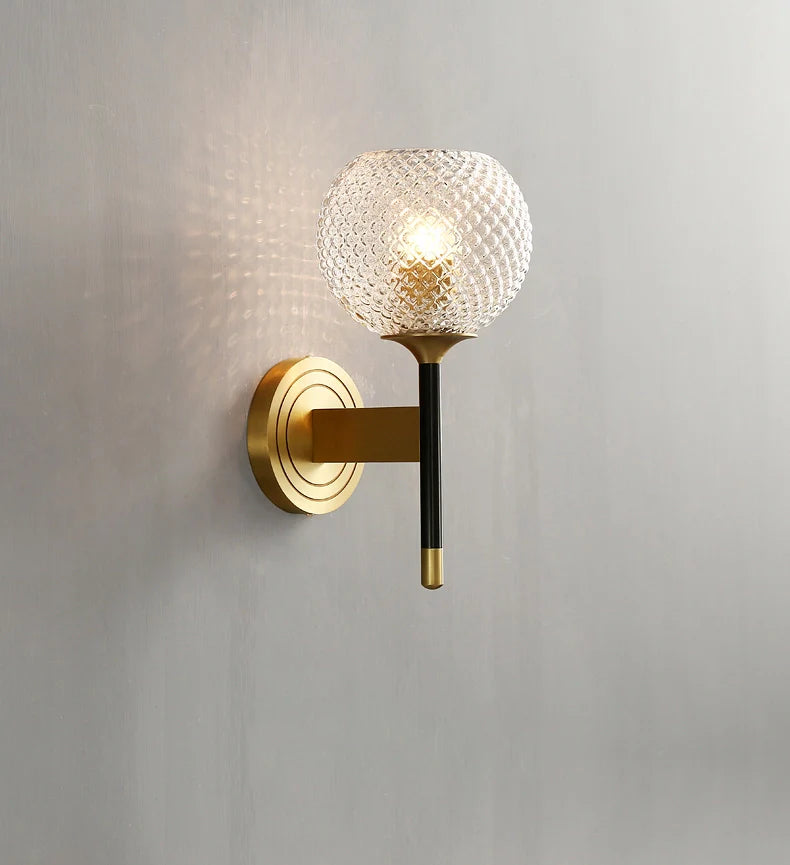 Aplique de pared Lattice Glass