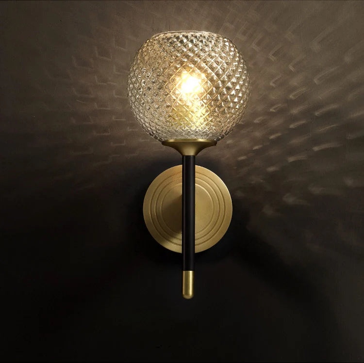 Aplique de pared Lattice Glass