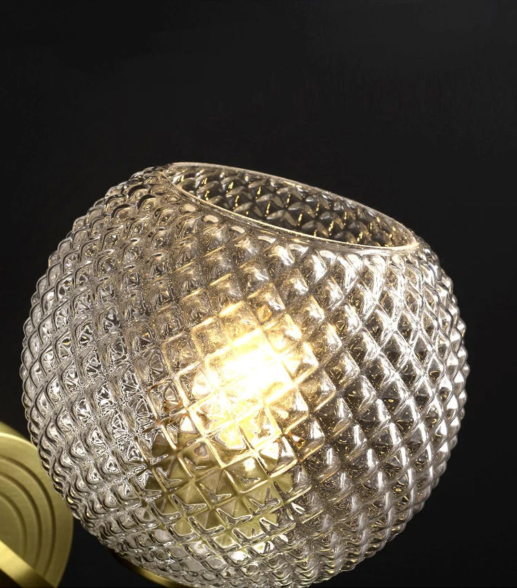 Aplique de pared Lattice Glass