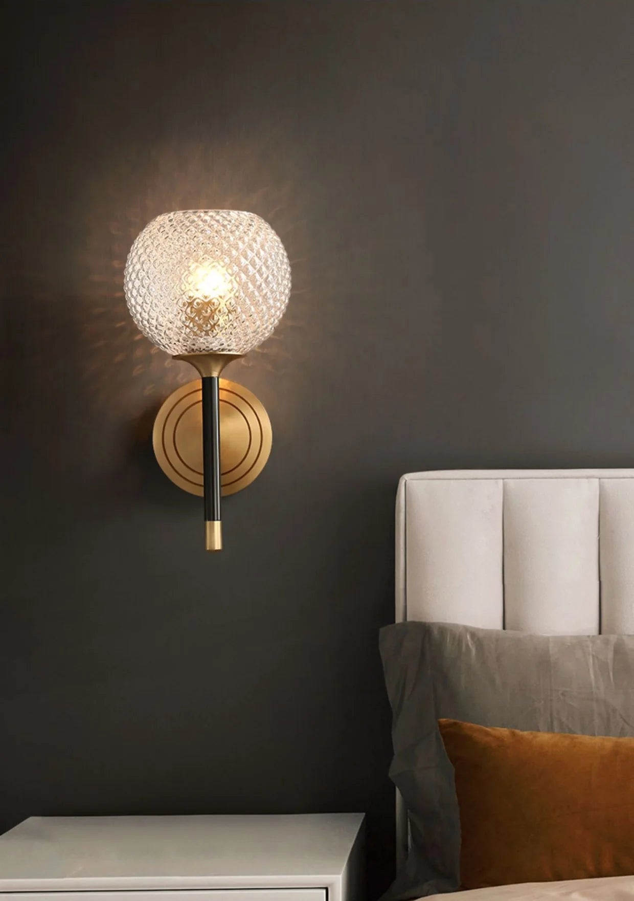 Aplique de pared Lattice Glass