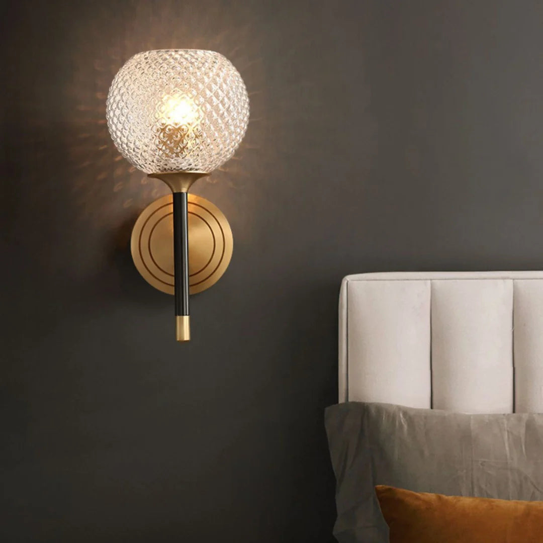 Aplique de pared Lattice Glass