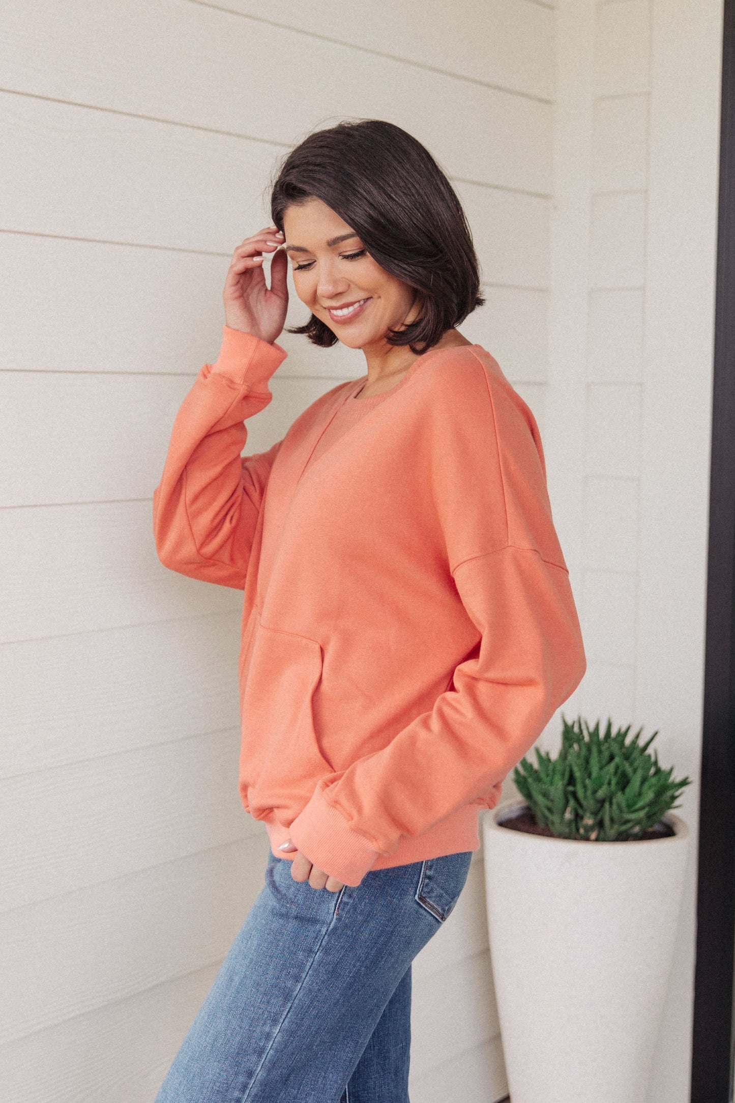Jersey de cuello redondo Layer Me Up