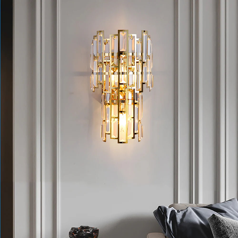 Aplique de pared moderno Gredel Crystal