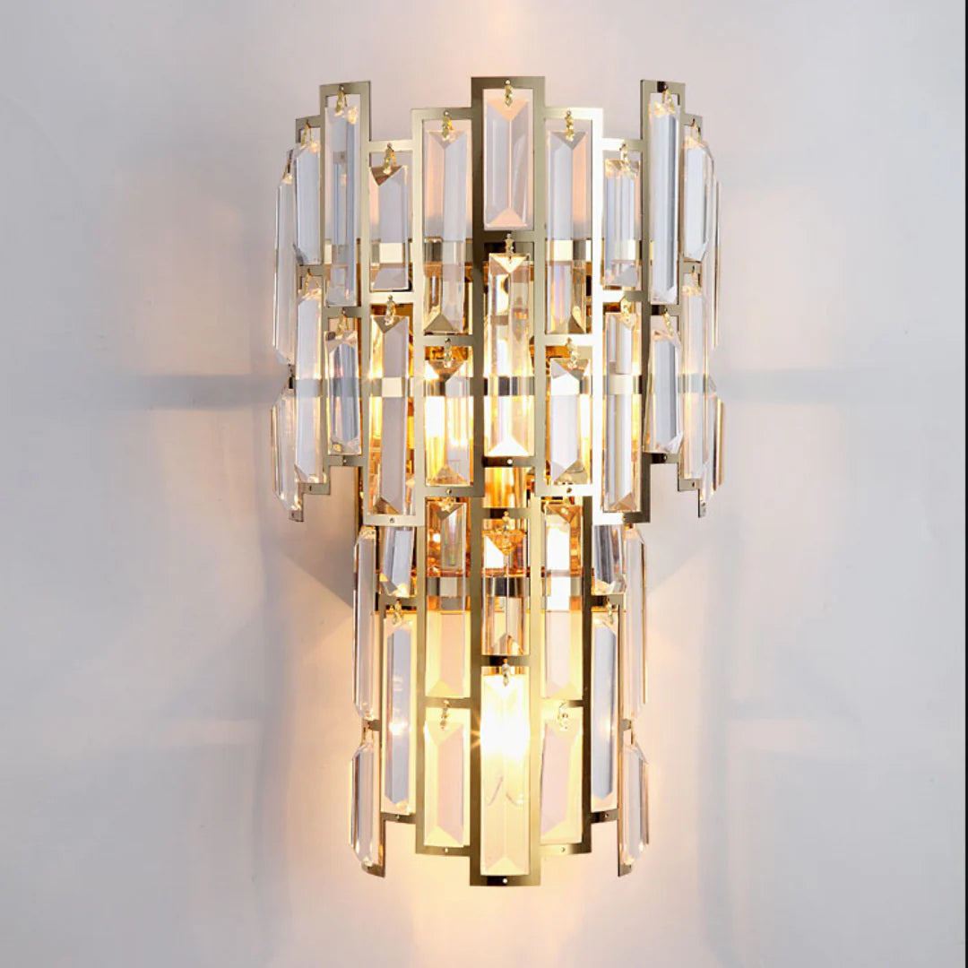 Aplique de pared moderno Gredel Crystal