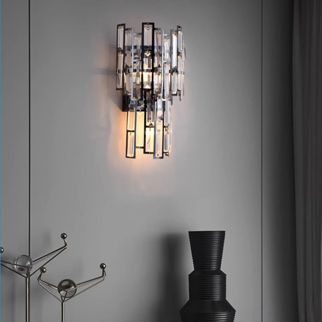 Aplique de pared moderno Gredel Crystal