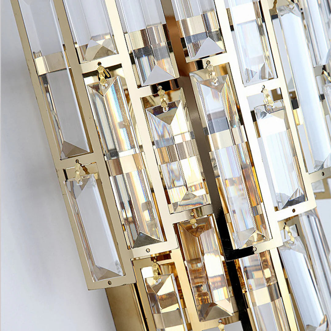 Aplique de pared moderno Gredel Crystal