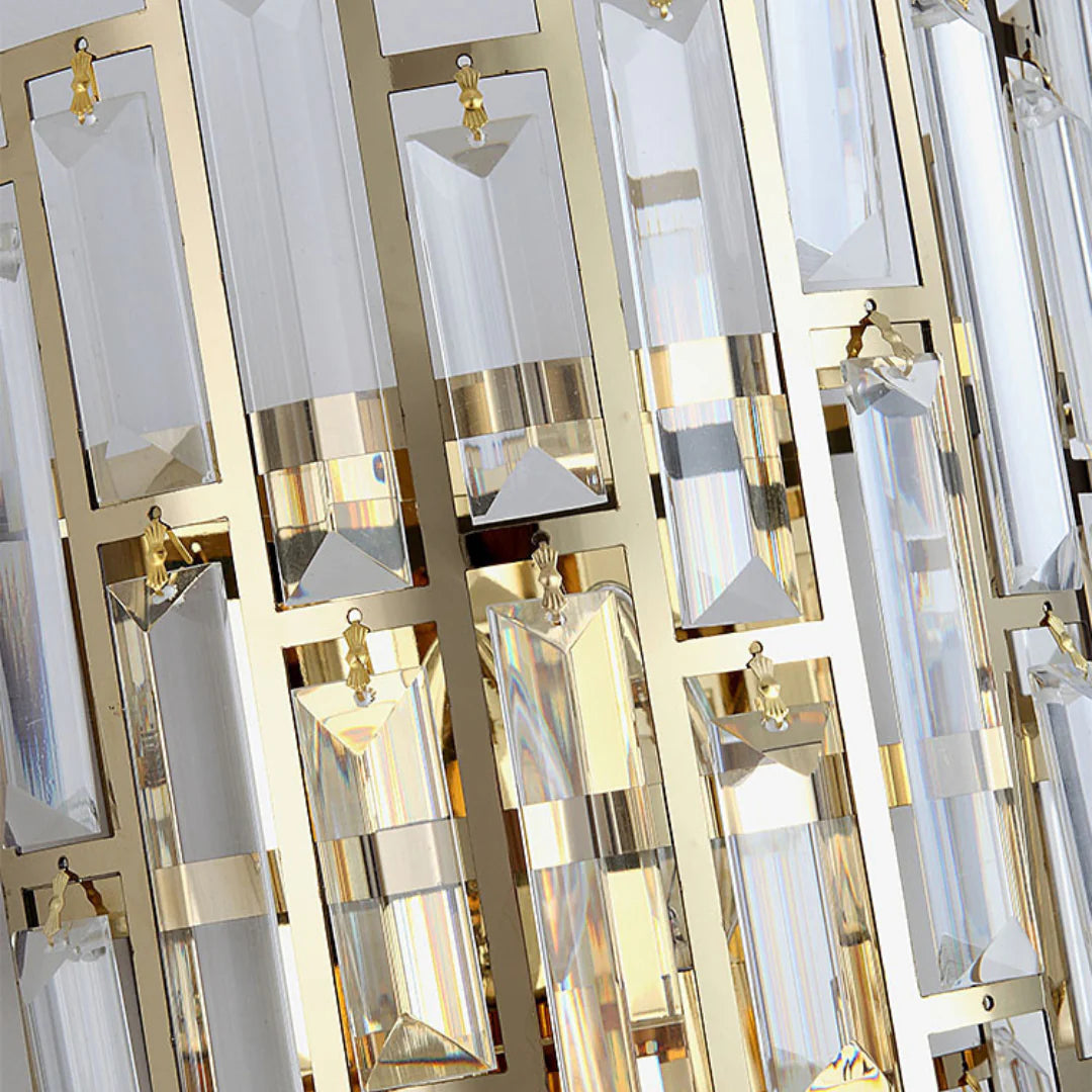 Aplique de pared moderno Gredel Crystal