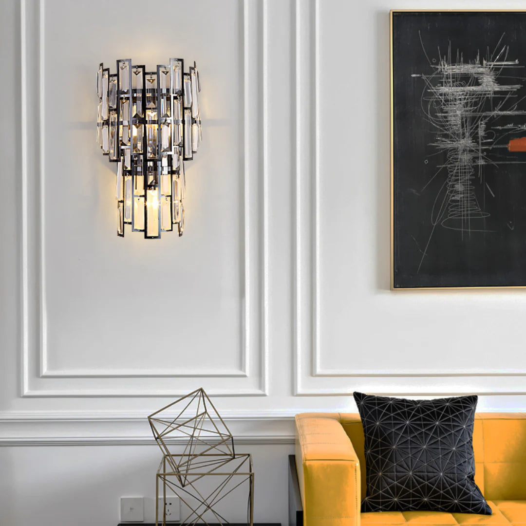Aplique de pared moderno Gredel Crystal
