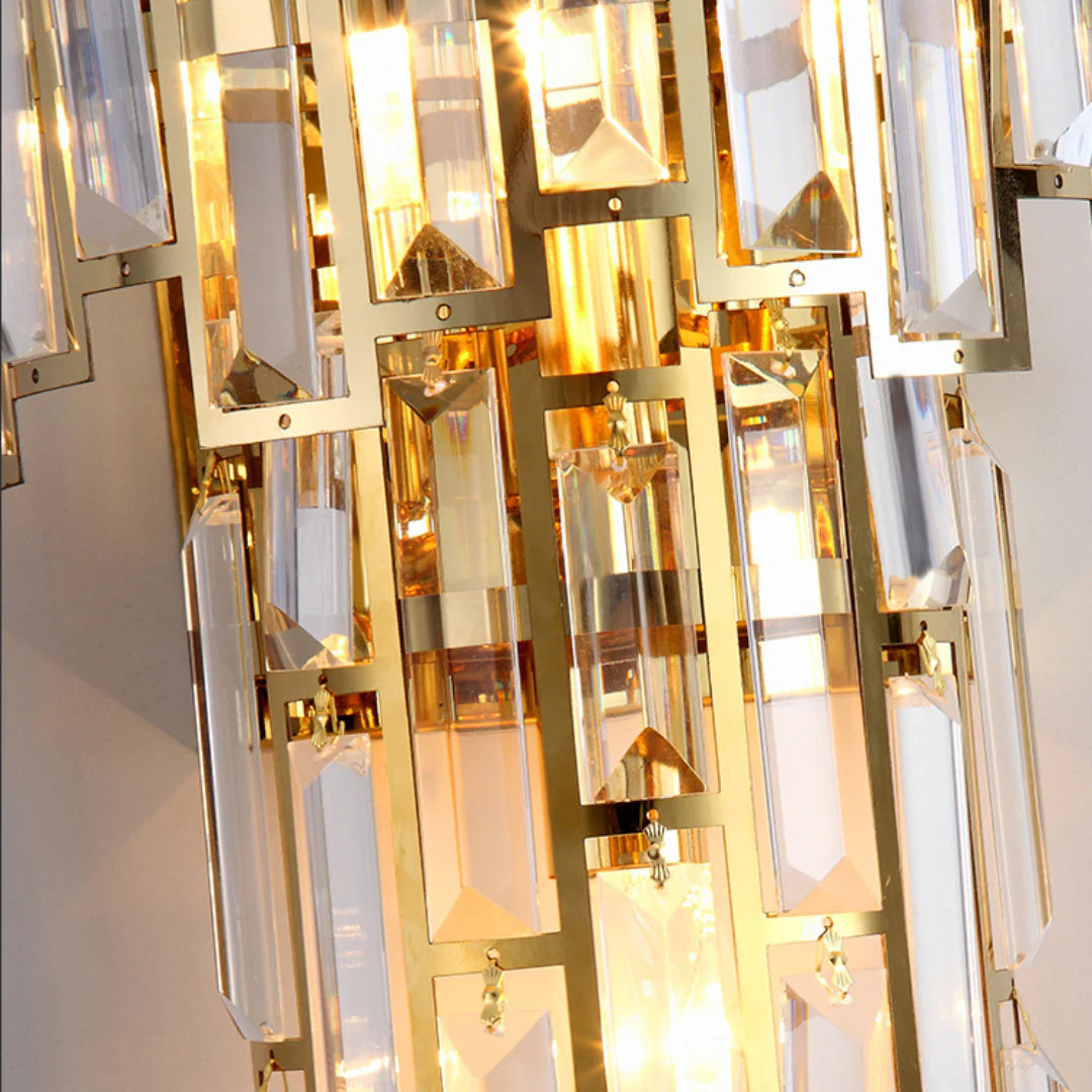 Aplique de pared moderno Gredel Crystal