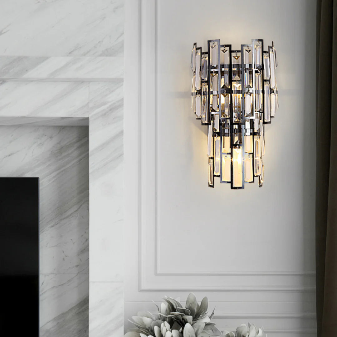 Aplique de pared moderno Gredel Crystal