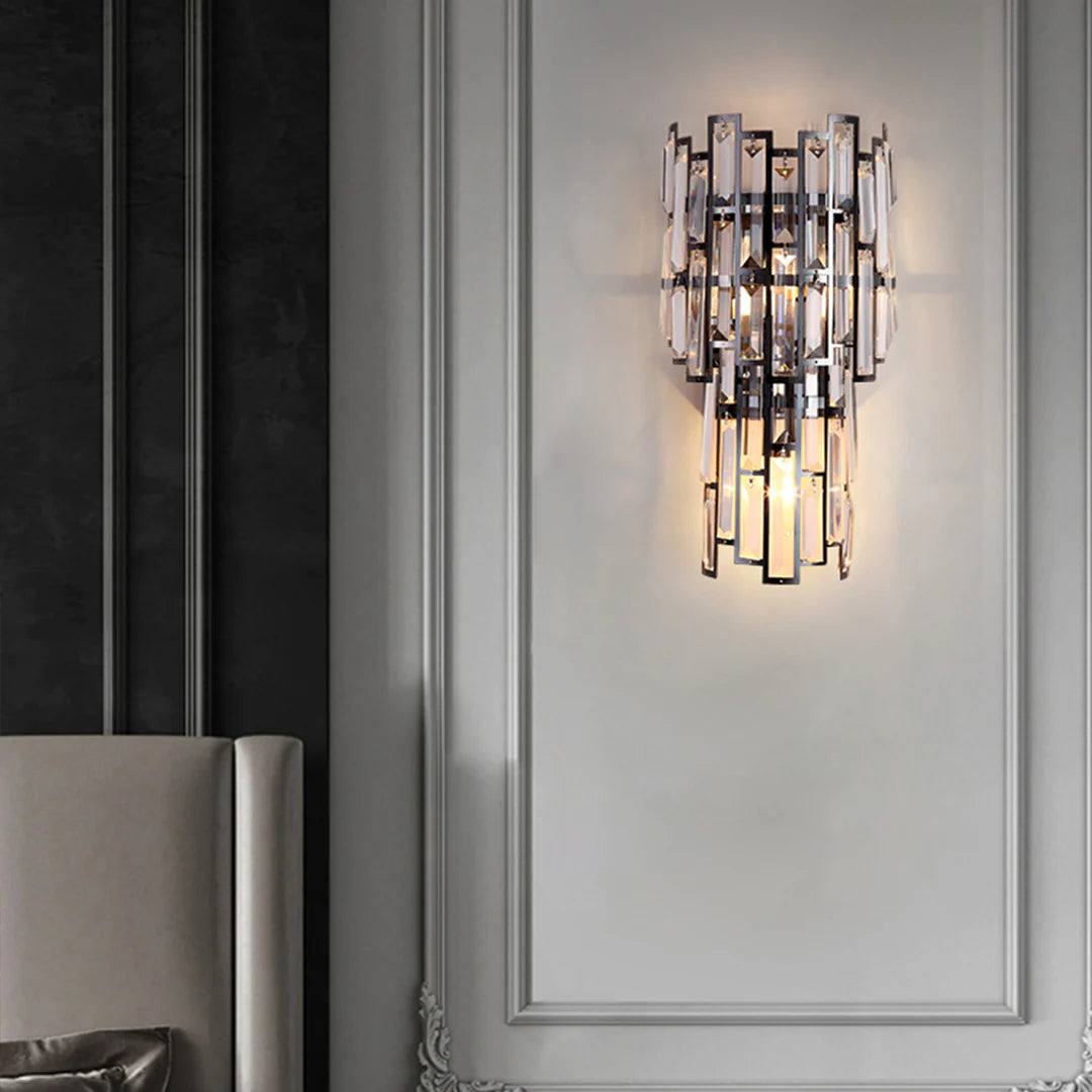 Aplique de pared moderno Gredel Crystal