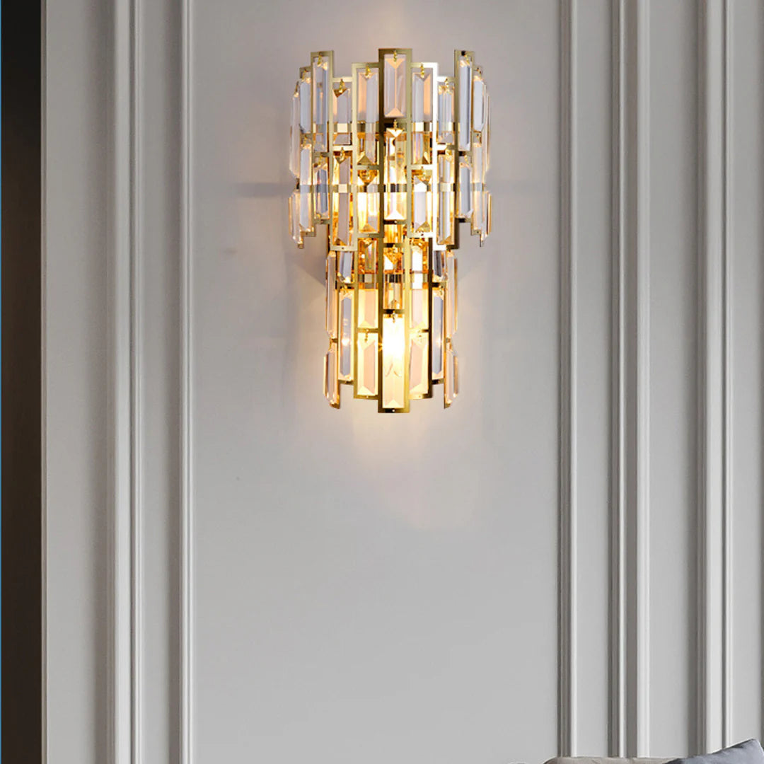 Aplique de pared moderno Gredel Crystal