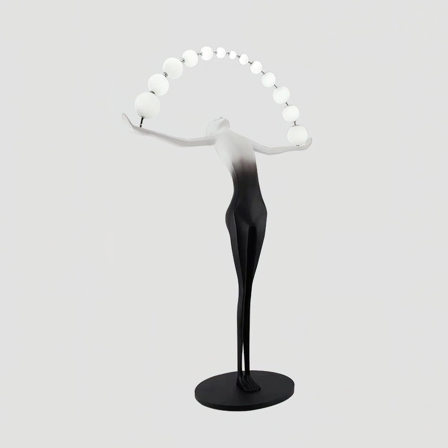 Lámpara de pie Liberty Sculpture Figure