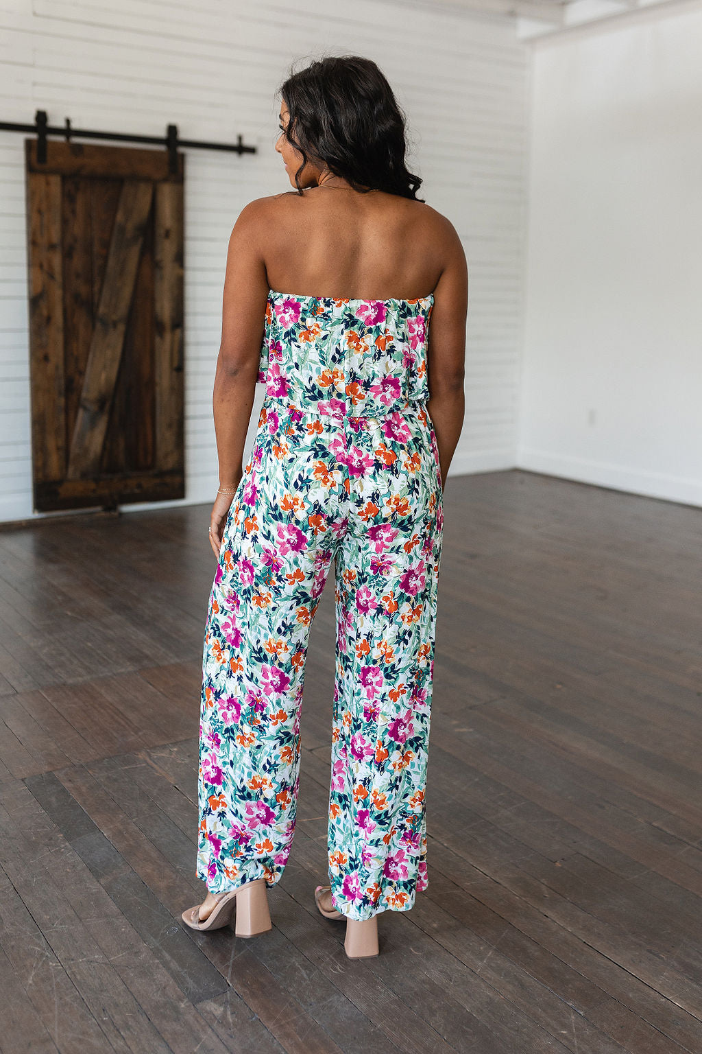 Mono floral Life of the Party en verde