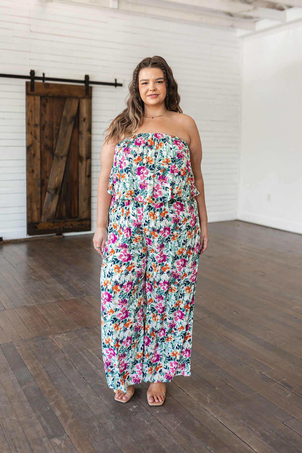 Mono floral Life of the Party en verde
