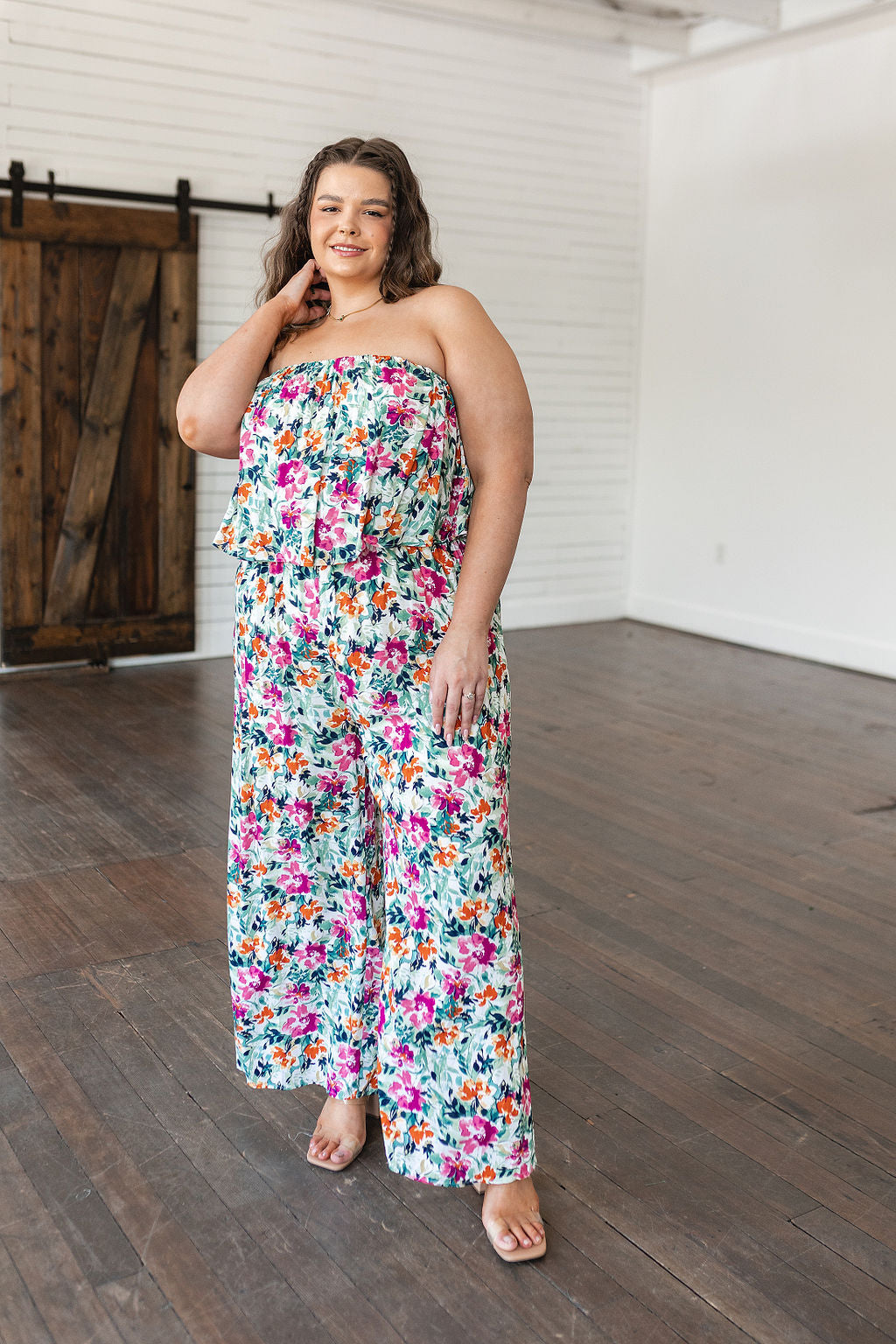 Mono floral Life of the Party en verde