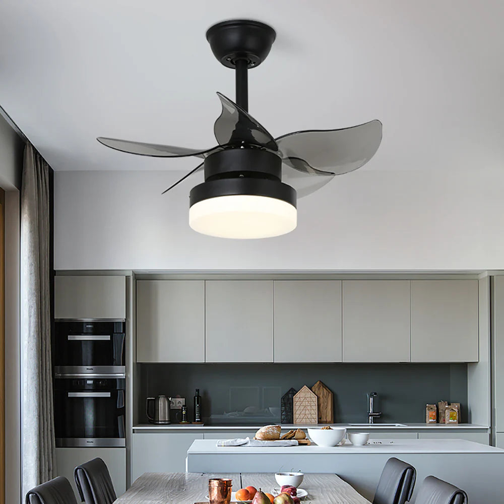 Ventilador de techo americano con luz LED
