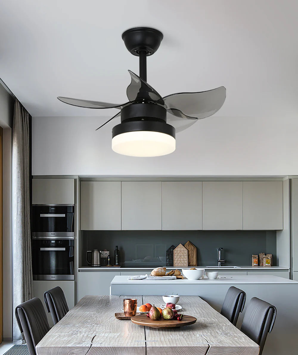 Ventilador de techo americano con luz LED