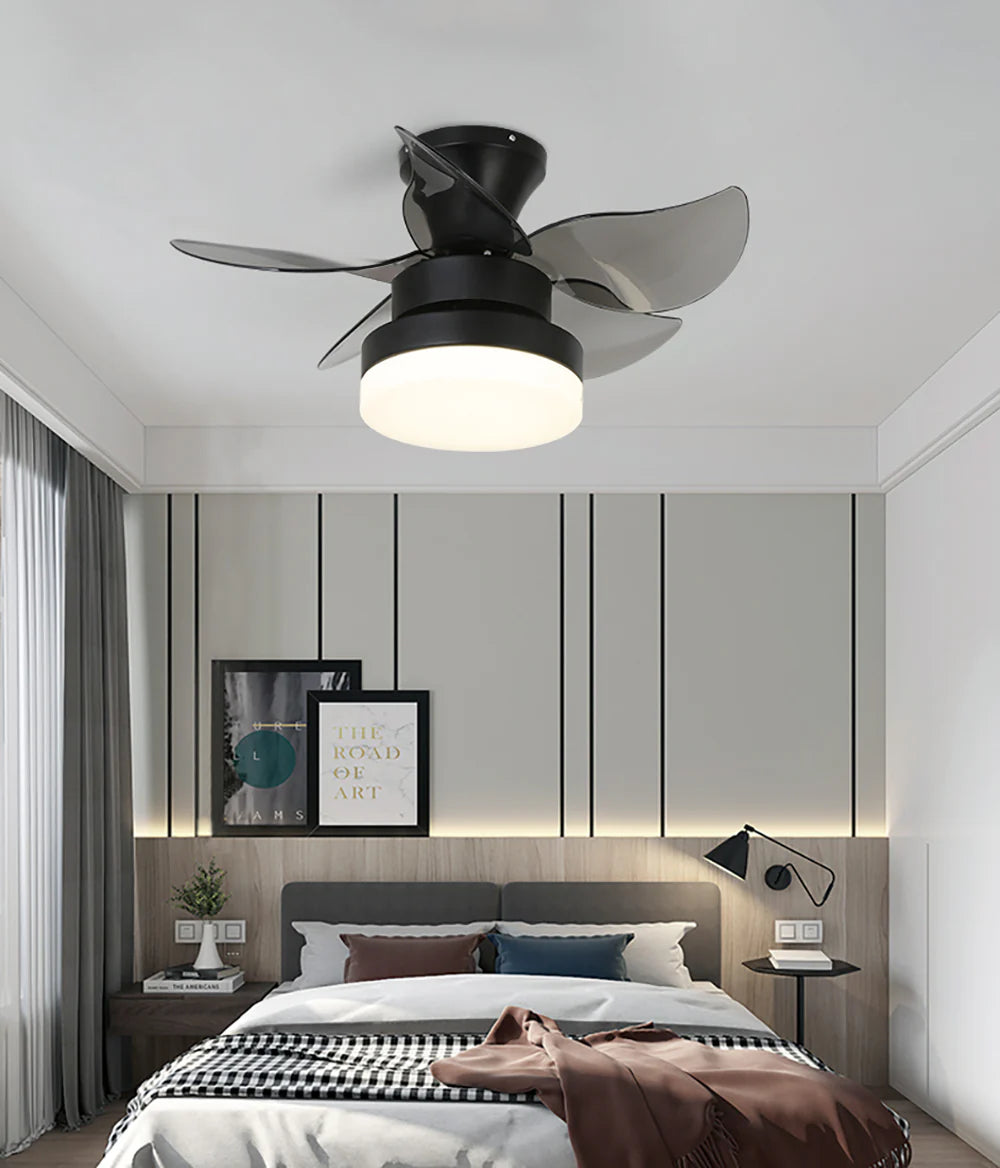 Ventilador de techo americano con luz LED