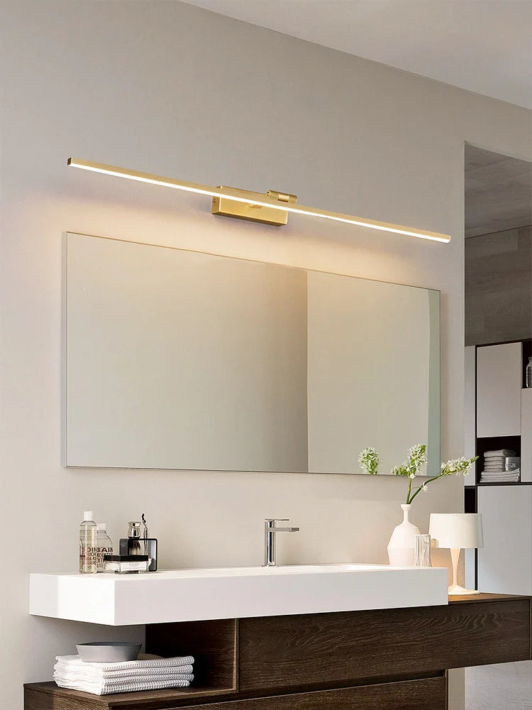 Aplique de baño lineal