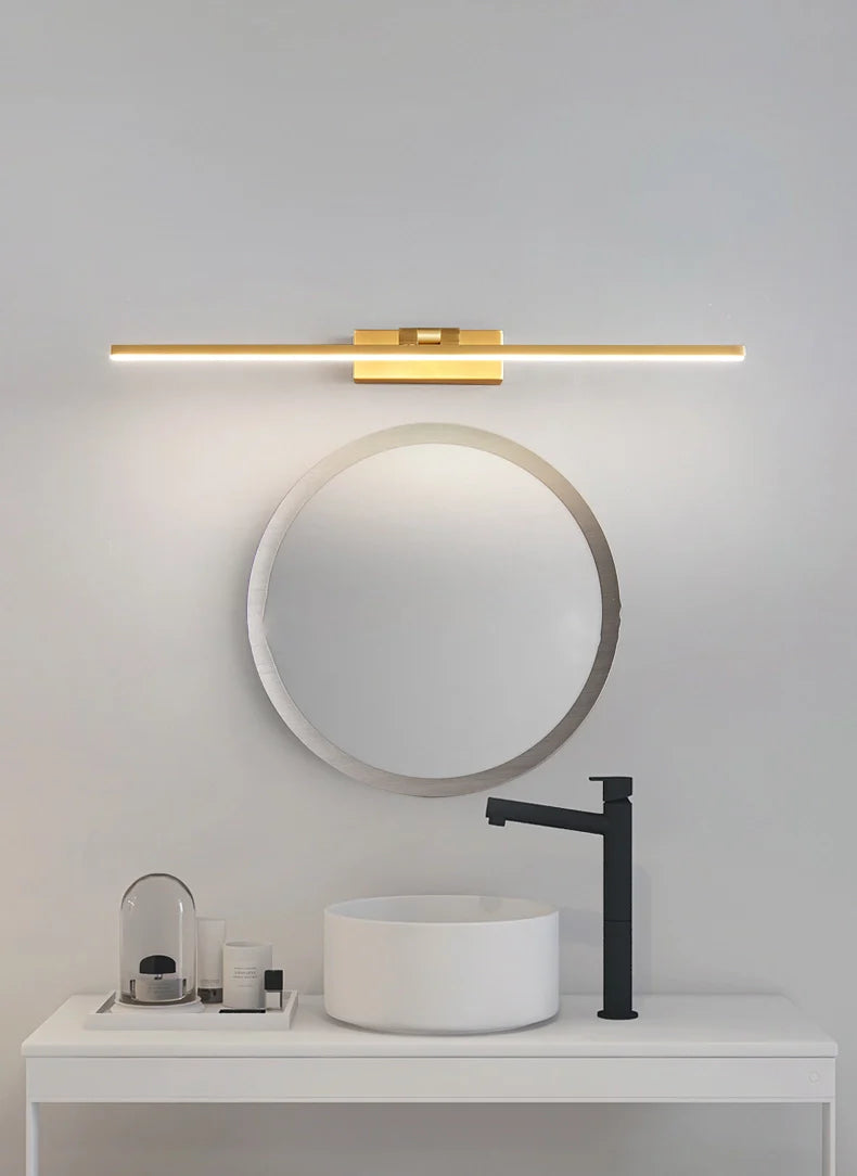 Aplique de baño lineal