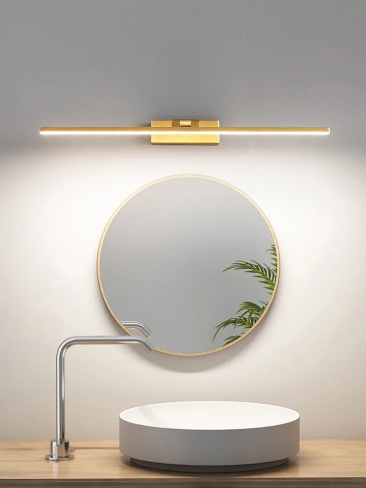 Aplique de baño lineal